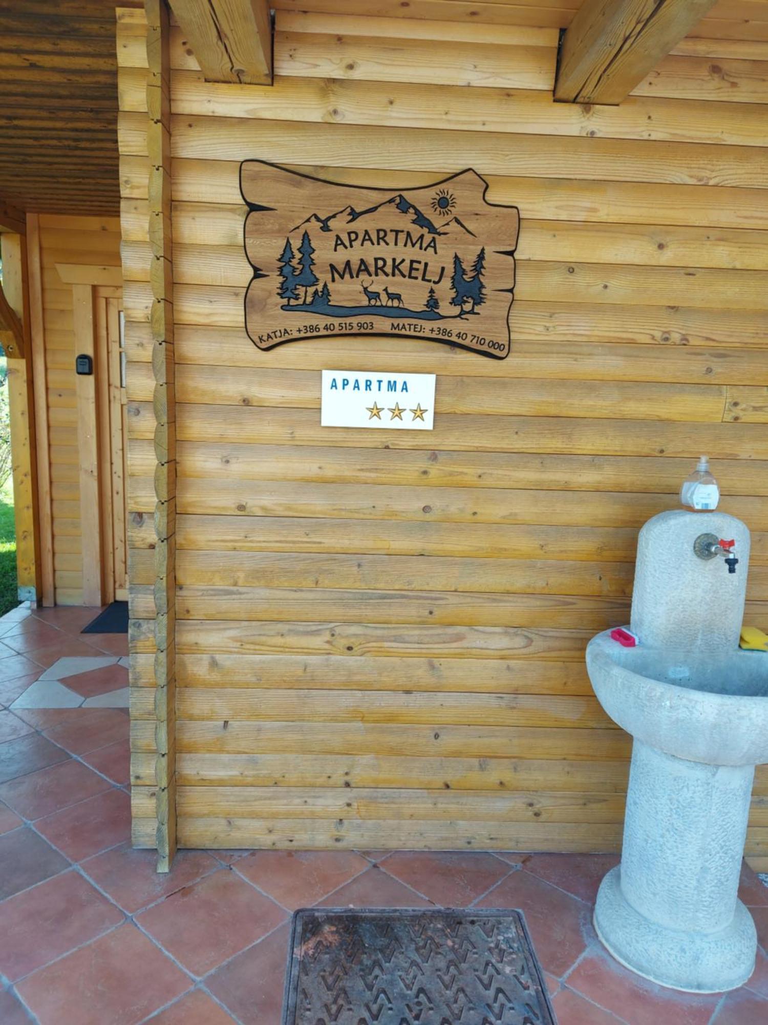 Apartma Markelj Radovljica Exteriör bild